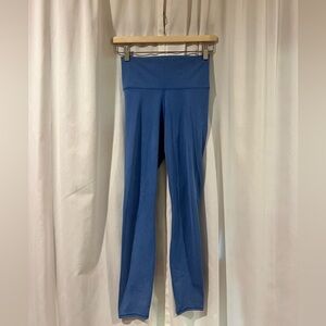 VUORI cobalt blue leggings